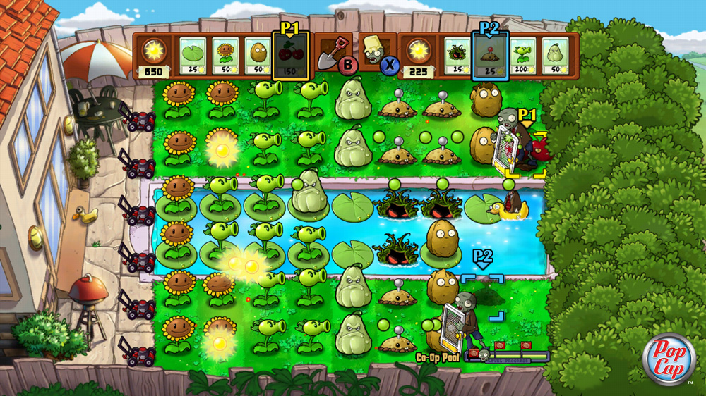 plants vs zombies games free play